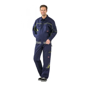 Bluza męska VISLINE V2 2483 - granatowy/żółty/cynkowy - 102