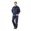 Bluza męska VISLINE V2 2483 - granatowy/żółty/cynkowy - 110