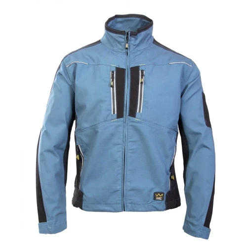 Bluza robocza SEVEN KINGS PRO - niebieski-czarny - M