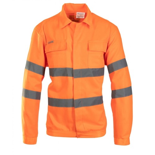Bluza BRIXTON FLASH KAT.II KL. 3 - pomarańczowy - 31